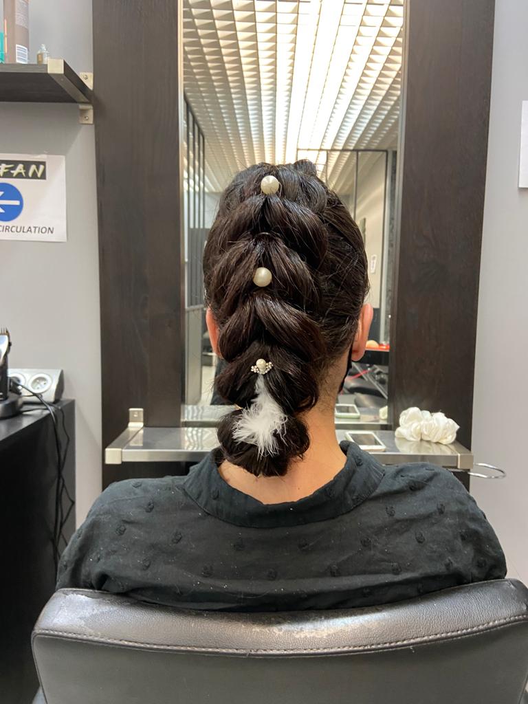 COIFFURE SOFAN Coiffeuse Saint Pair Sur Mer Chignon 1