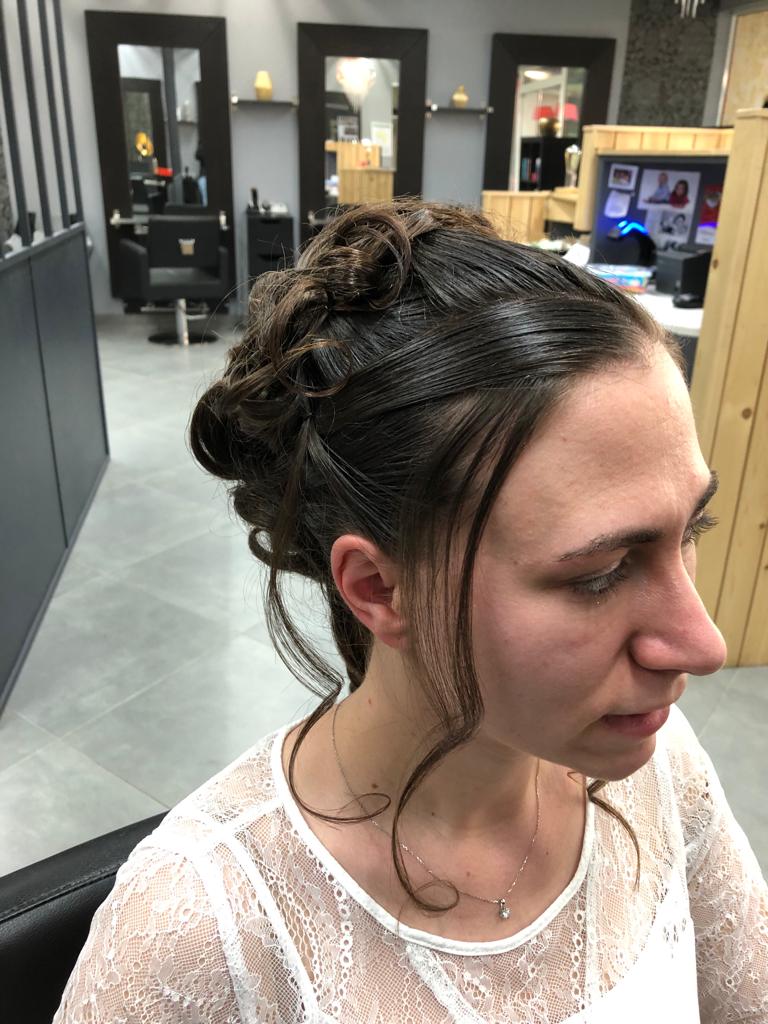 COIFFURE SOFAN Coiffeuse Saint Pair Sur Mer Chignon 6